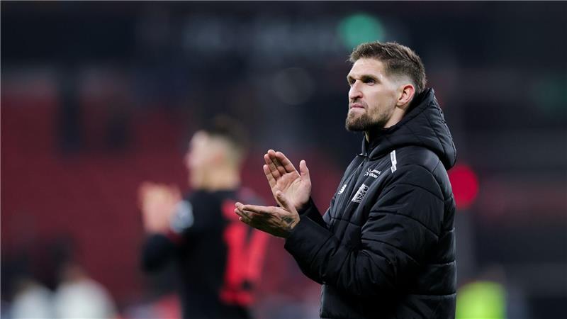 Leverkusens Kapitän Robert Andrich ist froh über den ersten Sieg im Jahr 2026. 