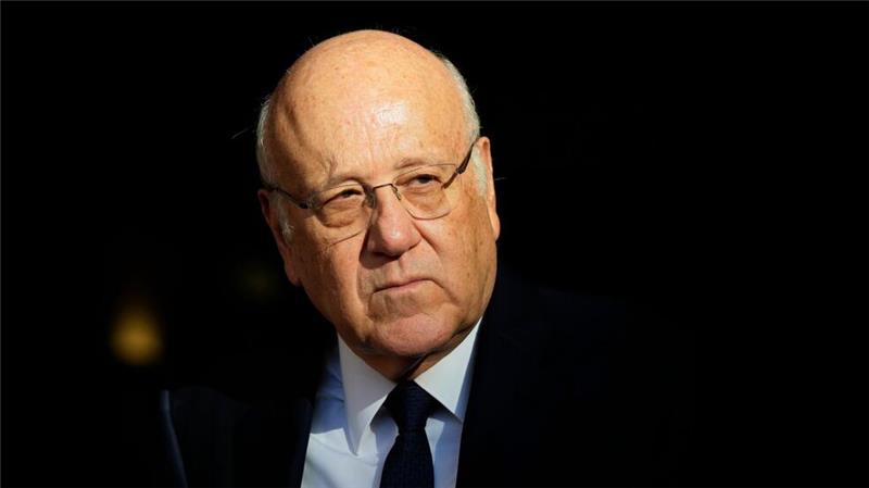 Libanon fordert sofortige Umsetzung einer Waffenruhe Libanons geschäftsführender Ministerpräsident Mikati. (Archivbild)