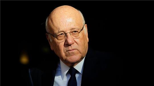 Libanons geschäftsführender Ministerpräsident Mikati. (Archivbild)
