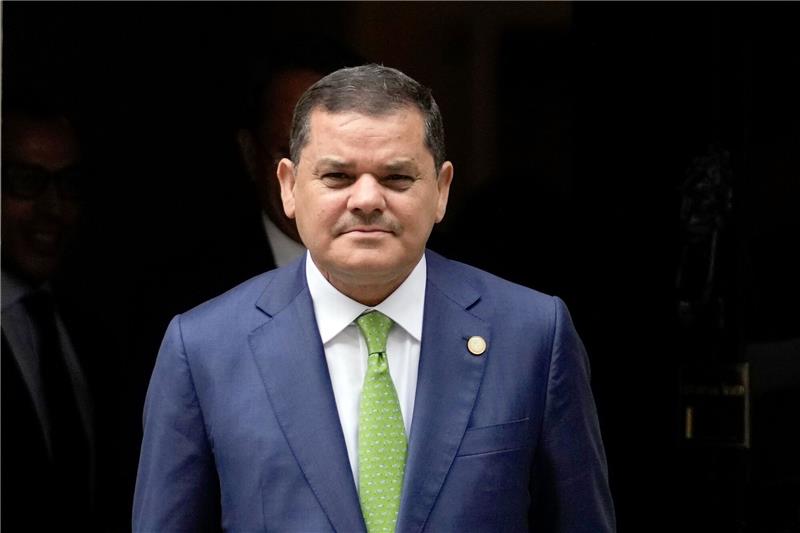 Libyens Ministerpräsident lehnt Normalisierung mit Israel ab Libyens Ministerpräsident Abdul Hamid Dbaiba - das Land erkennt Israel nicht als Staat an.
