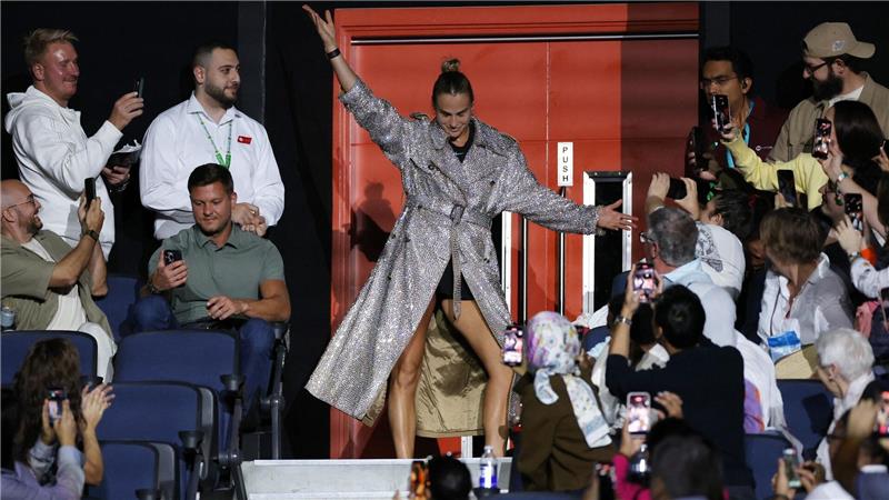 Liebt den großen Auftritt: Aryna Sabalenka