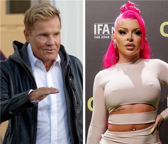Liegen im Clinch: Dieter Bohlen und Katja Krasavice.