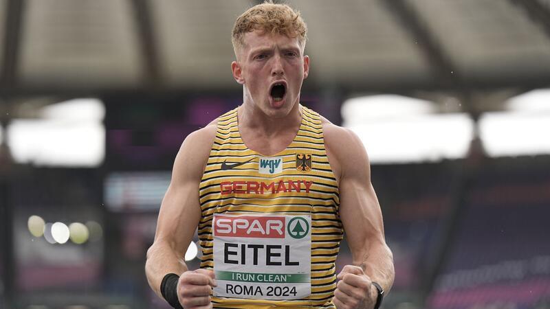 Zehnkampf-Trio um Kaul vor EM-Ende auf Rängen sechs bis acht Liegt nach acht Disziplinen auf Platz sechs: Manuel Eitel.
