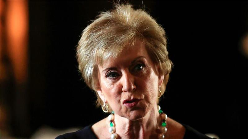 Trump nominiert nächsten TV-Mann für Regierungsamt Linda McMahon führte in Trumps erster Regierung die Behörde für kleine Unternehmen. (Archivbild)