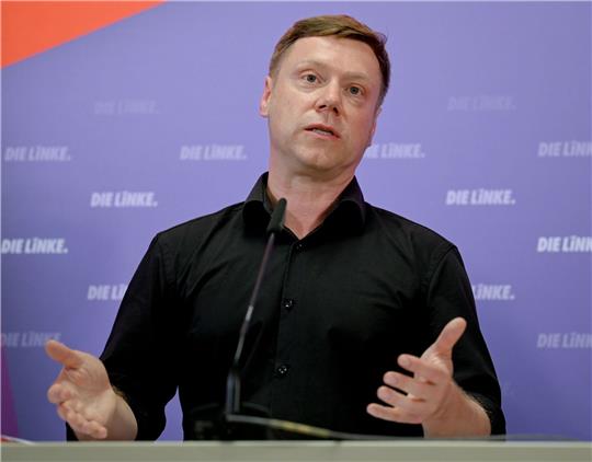 Linken-Chef Martin Schirdewan ist der Meinung, dass ein Grunderbe die Ungerechtigkeit in Deutschland etwas ausgleichen könnte.