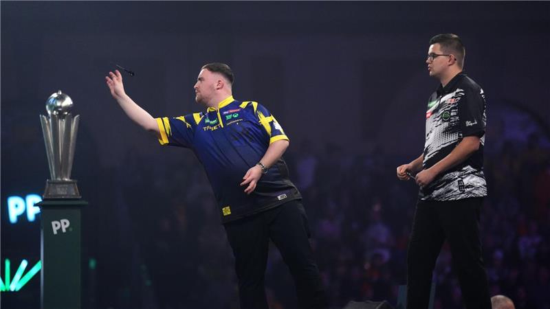 Littler ließ im Finale dem Niederländer van Veen keine Chance.