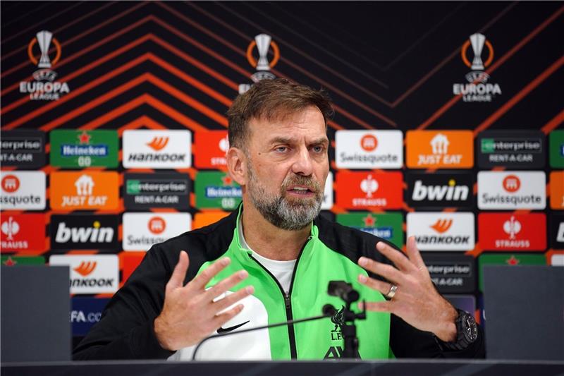 „Als Mainzer schwierig”: Launiger Klopp-Gruß an Funkel Liverpools Trainer Jürgen Klopp drückt dem 1. FC Kaiserslautern die Daumen.