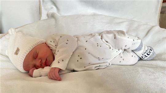 Livia heißt das erste Baby, das im Jahr 2025 im Goslarer Krankenhaus auf die Welt kommt.
