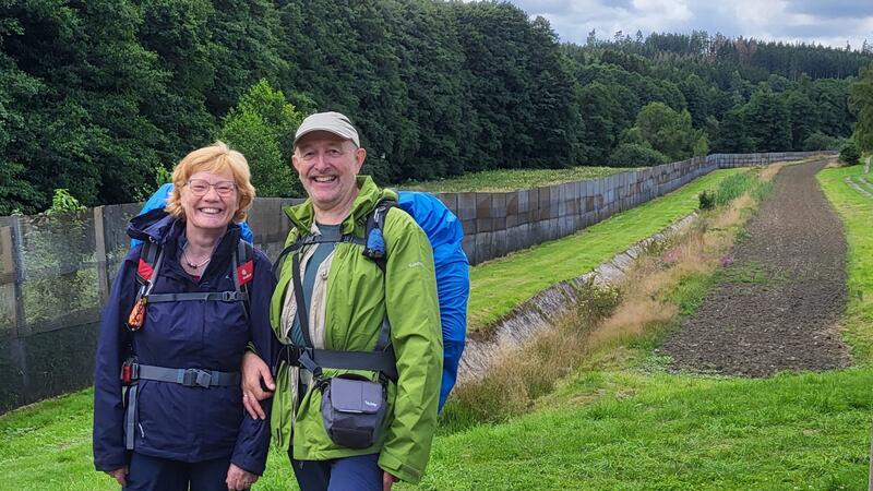 „Jeder hat so seinen Tick.“ — Ehepaar wandert 1400 Kilometer Los geht es: Am 31. Juli starten Uwe und Karla Siebels ihren Wandermarathon in Bad Elster an der tschechischen Grenze.