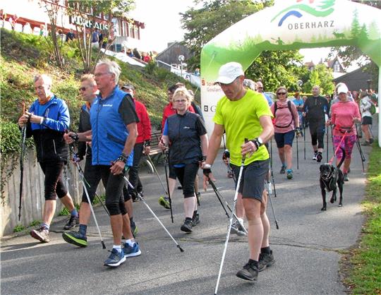 Los geht’s für die Teilnehmer auf zwei, genauso wie auf vier Beinen. Foto: Siebeneicher