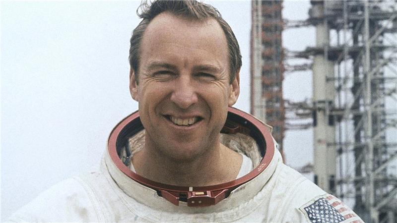 Apollo-13-Kommandant Lovell mit 97 Jahren gestorben Lovell war auch Teil der ersten Mondumkreisung mit Apollo 8 im Jahr 1968. (Archivbild)