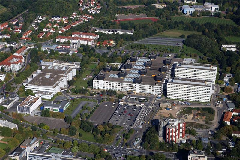 Luftaufnahme der Universitätsmedizin Göttingen (UMG).