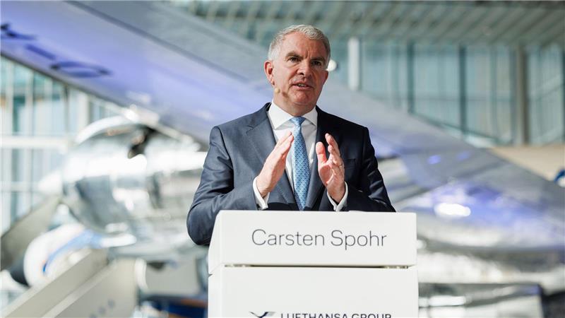 Lufthansa-Chef Carsten Spohr sieht trotz Nahostkrise Chancen. 