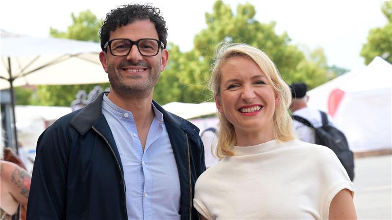 Luigi Pantisano und Ines Schwerdtner sind die neue Linken-Doppelspitze.
