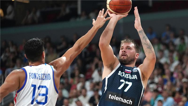 Voller Fokus auf Doncic: Basketballer mit Ziel Halbfinale Luka Doncic müssen die deutschen Basketballer in Schach halten