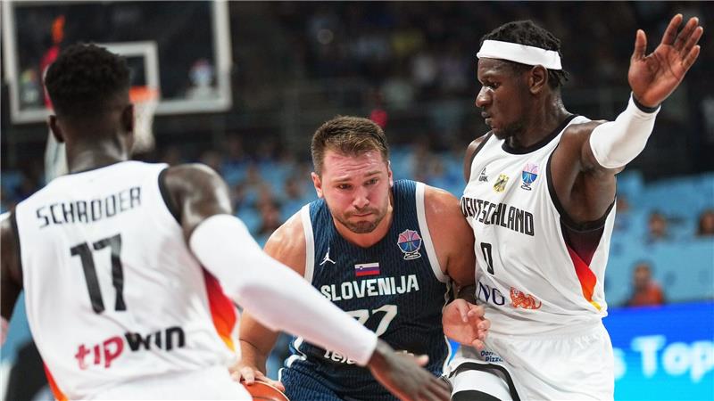 Luka Doncic stellte die deutschen Basketballer vor riesige Probleme.