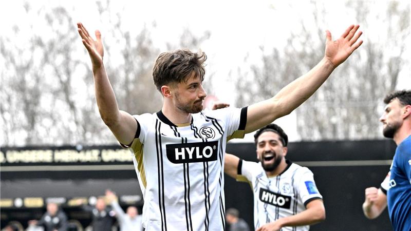 Lukas Petkov erzielte gegen Bielefeld zwei Tore.