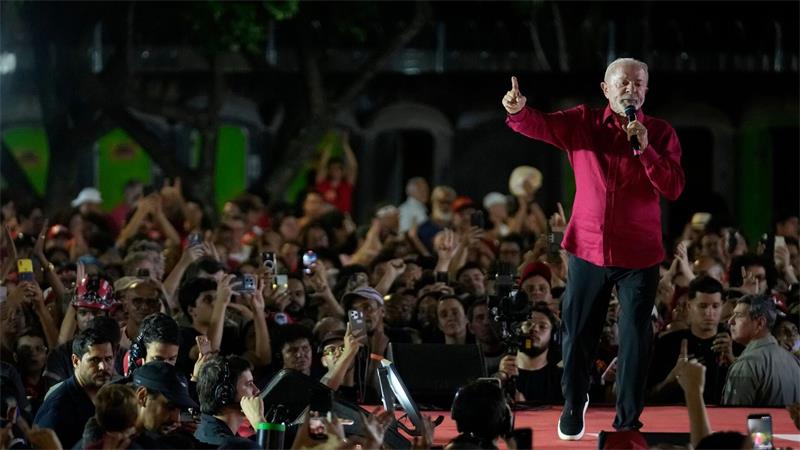 Bolsonaro-Sohn fordert Brasiliens Präsidenten Lula heraus Lula möchte trotz seines hohen Alters von 80 Jahren wiedergewählt werden. (Archivbild)