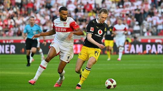 Machte den Unterschied: BVB-Torschütze Maximilian Beier (r).