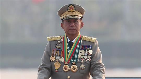 Machthaber Min Aung Hlaing regiert mit eiserner Faust. (Archivbild)