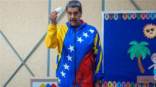 Maduro hatte nach seiner Stimmabgabe gesagt, er wolle das Ergebnis der Wahl respektieren.
