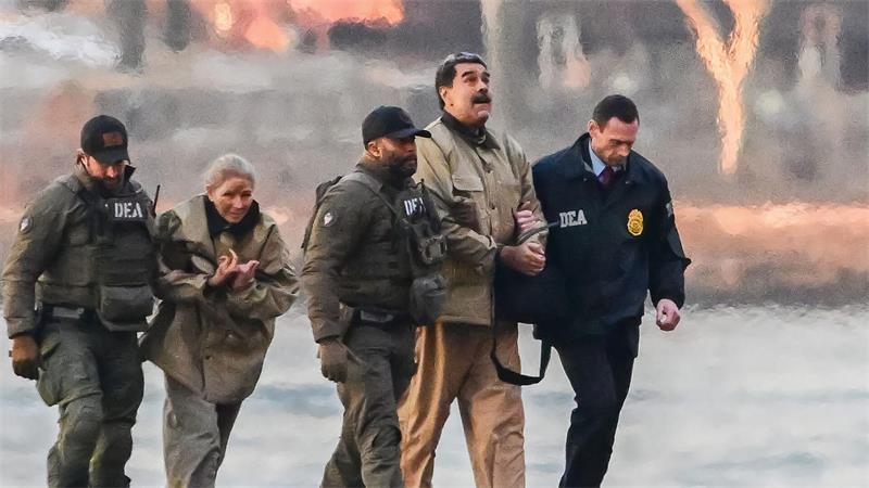 Maduro muss sich vor Gericht gegen den Vorwurf des „Drogenterrorismus“ verteidigen. (Archivbild)
