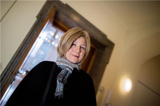 Maike Kohl-Richter im vergangenen Jahr im Oberlandesgericht Köln.