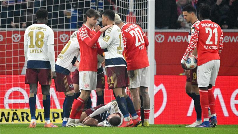 Mainz 05 und der Hamburger SV lieferten sich ein hitziges Duell.