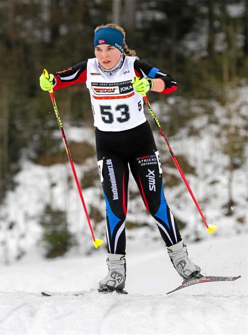 Maja Suttkus vom WSV Clausthal-Zellerfeld wird bei den Rennen am Wochenende an den Start gehen.  Foto: Weitz
