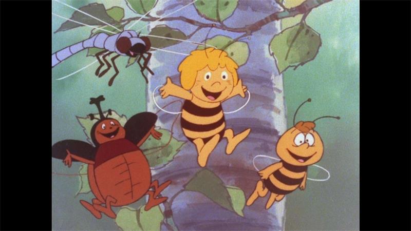 Maja und Willi bestehen viele Abenteuer.