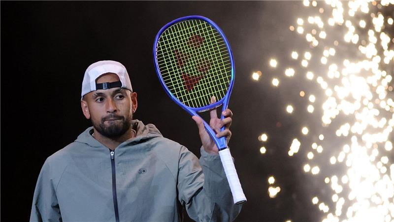 Mal wieder im Scheinwerferlicht: Tennis-Entertainer Nick Kyrgios