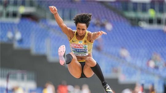 Malaika Mihambo ist mühelos ins EM-Finale gesprungen.