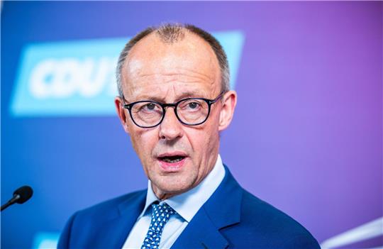 «Man muss nach Wegen suchen, wie man gemeinsam das Land gestaltet»: Friedrich Merz.