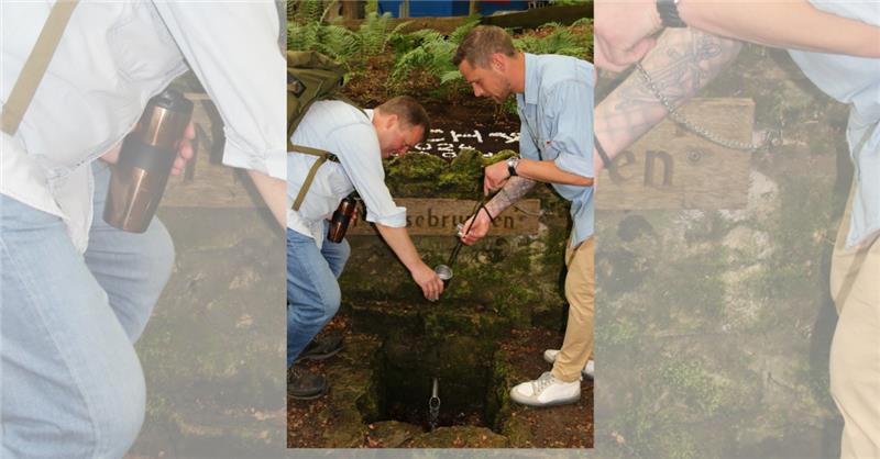 Manche sagen dem Wasser im Mausebrunnen magische Kräfte nach. Foto: Leifeld