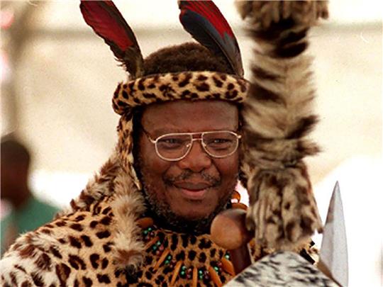 Mangosuthu «Gatsha» Buthelezi im März 2009.