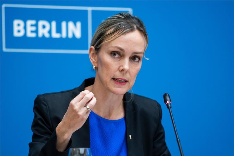 Manja Schreiner (CDU), Berliner Senatorin für Mobilität, Verkehr, Klimaschutz und Umwelt.