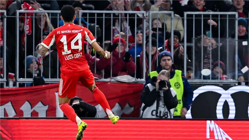 Mann des Spiels gegen Hoffenheim: Bayern-Star Luis Díaz.
