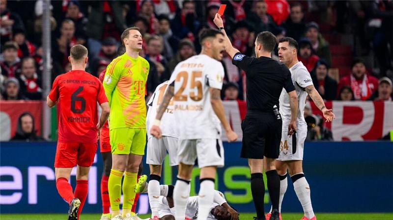 Nach Rot im DFB-Pokal: Mündliche Verhandlung im Fall Neuer Manuel Neuer hat gegen seine Pokalsperre Einspruch eingelegt.
