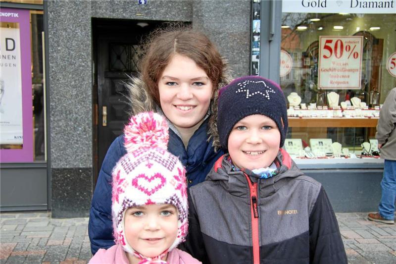 Mara, Ilka und Laura Sommer kommen aus Hessen.