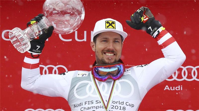 Marcel Hirscher gewann unter anderem schon achtmal den alpinen Gesamtweltcup.
