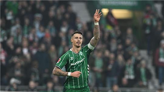 Marco Friedl brachte Werder per Kopf in Führung.