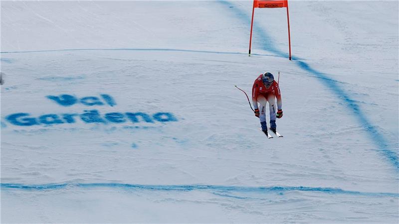 Marco Odermatt zeigte auf der Saslong-Piste wieder mal eine famose Fahrt.