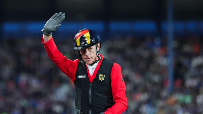 Marcus Ehning ritt auch in seiner dritten WM-Runde fehlerfrei.