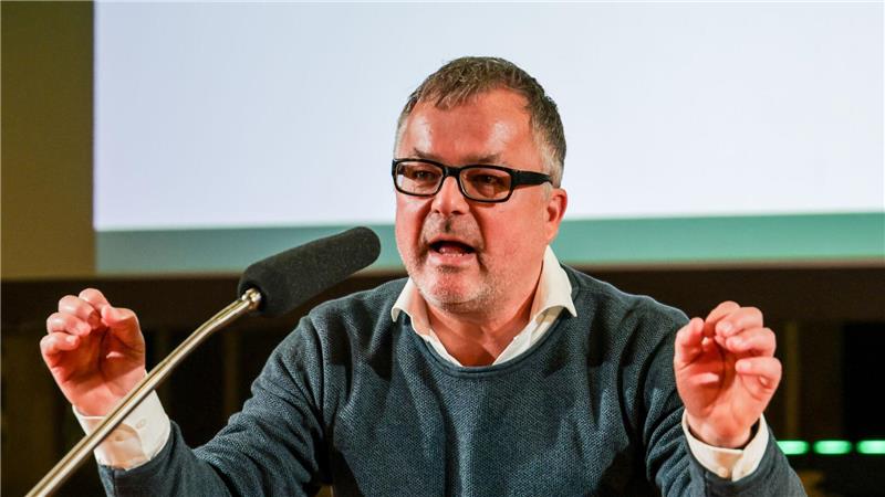 Marek Helsner kandidierte erneut für den Landesvorstand.