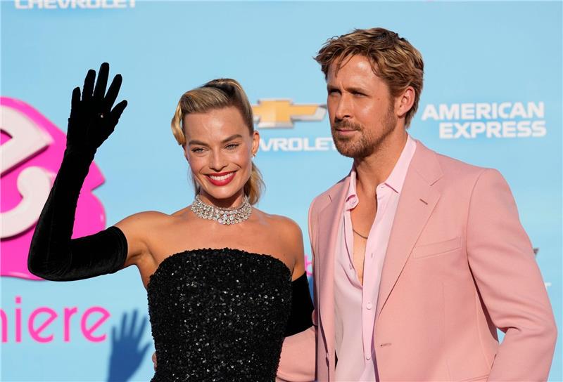 Margot Robbie und Ryan Gosling bei der «Barbie»-Premiere in Los Angeles.