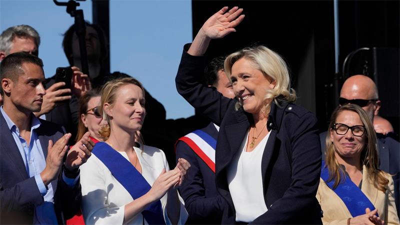 Marine Le Pen will Frankreichs nächste Präsidentin werden. (Archivbild)