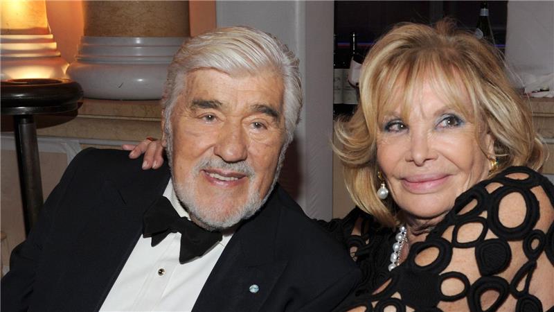 Mario Adorf mit seiner Ehefrau Monique. (Archivbild)
