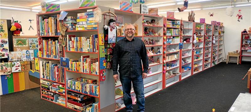Mario Zimmek ist Projektleiter der Toys Company in Bad Harzburg. Ab März 2024 wird es das Angebot nicht mehr geben. Foto: Jenzora
