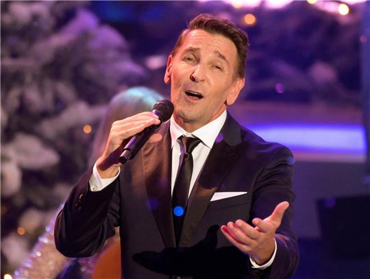 Mark Keller, Schauspieler und Sänger, singt bei der ZDF-Spendengala «Die schönsten Weihnachtshits» live.