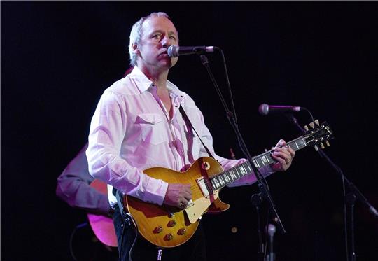 Mark Knopfler hatte «wunderbare Zeiten» mit seinen zahlreichen Gitarren.